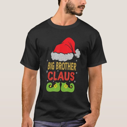 Weihnachtsmann-Groß-Brüder Claus Weihnachtsliegefa T-Shirt (Vorderseite)