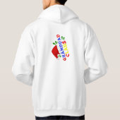Weihnachtsmann Groß Hoodie (Rückseite)