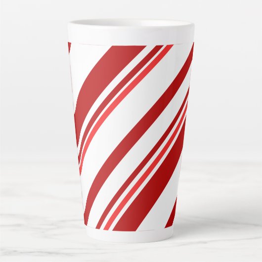 Weihnachtsmann Große Latte Tasse (Vorderseite)