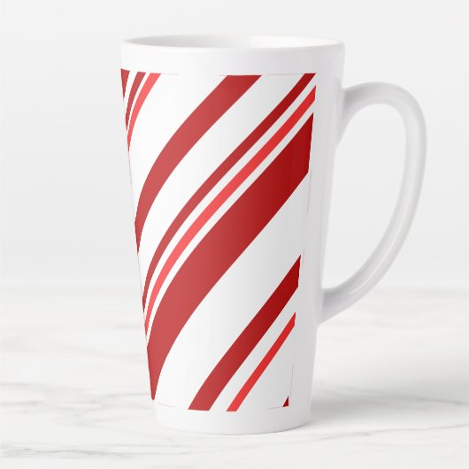 Weihnachtsmann Große Latte Tasse (Rechts)