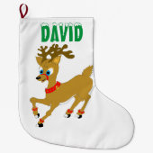 Weihnachtsmann Großer Weihnachtsstrumpf (Vorderseite)