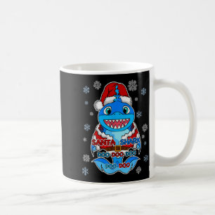Weihnachtsmann-Hai, Hai im Weihnachtsmann-Anzug, W Kaffeetasse
