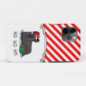Weihnachtsmann Hat Skye Terrier (schwarz) Case-Mate iPhone Hülle (Rückseite (Horizontal))
