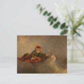 Weihnachtsmann, Heiligabend von William H. Beard Postkarte (Stehend Vorderseite)