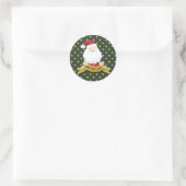 Weihnachtsmann Ho Ho Ho Aufkleber (Tasche)