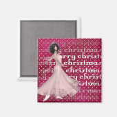 Weihnachtsmann - Holiday/Ballerina Magnet (Vorderseite/Rückseite)