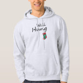 Weihnachtsmann Hoodie (Vorderseite)