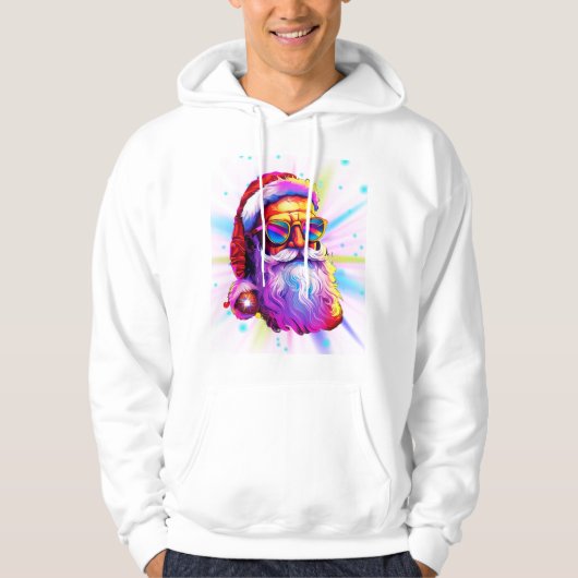Weihnachtsmann Hoodie (Vorderseite)