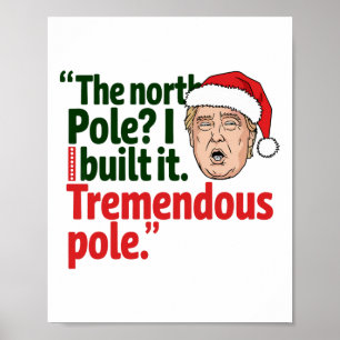 Weihnachtsmann Hut Trump macht Weihnachten wieder Poster
