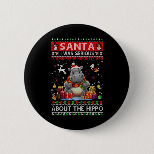 Weihnachtsmann ich war ernst gemeint mit dem Nilpf Button