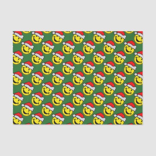 Weihnachtsmann Ihr backgr. u. Ideen Seidenpapier (Vorderseite)