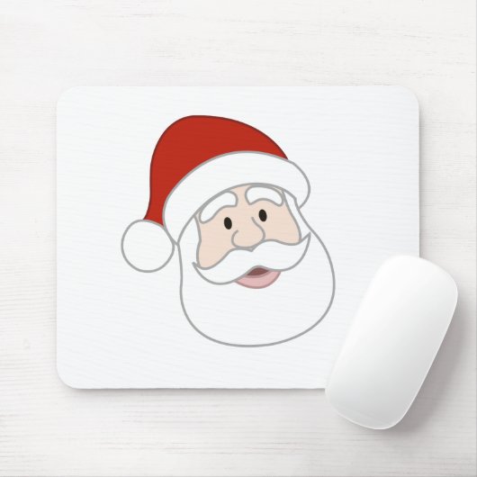 Weihnachtsmann-Illustration Mousepad (Mit Mouse)
