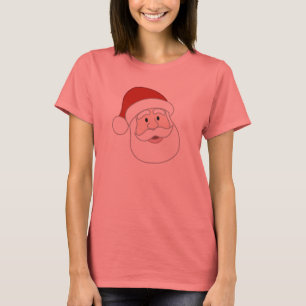 Weihnachtsmann-Illustration T-Shirt