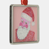 Weihnachtsmann im Pointillismus Weihnachtsschmuck (Rechts)