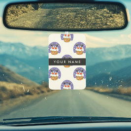 Weihnachtsmann im Schornstein, Schnee, Weihnachten Autolufterfrischer