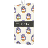 Weihnachtsmann im Schornstein, Schnee, Weihnachten Autolufterfrischer (Links)