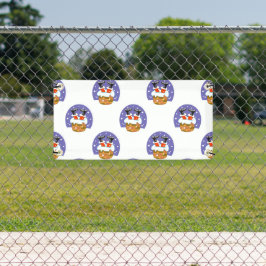 Weihnachtsmann im Schornstein, Schnee, Weihnachten Banner