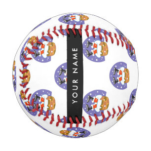 Weihnachtsmann im Schornstein, Schnee, Weihnachten Baseball