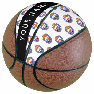 Weihnachtsmann im Schornstein, Schnee, Weihnachten Basketball