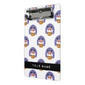 Weihnachtsmann im Schornstein, Schnee, Weihnachten Mini Klemmbrett (Gewinkelt2)