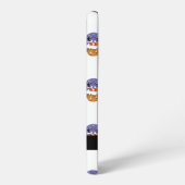 Weihnachtsmann im Schornstein, Schnee, Weihnachten Samsung Galaxy Hülle (Linke Seite)