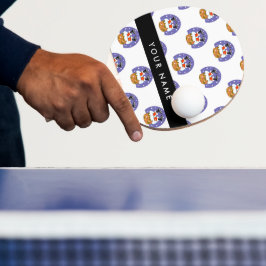 Weihnachtsmann im Schornstein, Schnee, Weihnachten Tischtennis Schläger