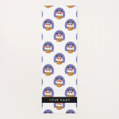 Weihnachtsmann im Schornstein, Schnee, Weihnachten Yogamatte (Rückseite)