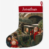 Weihnachtsmann im Tessin Großer Weihnachtsstrumpf (Rückseite)