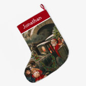 Weihnachtsmann im Tessin Großer Weihnachtsstrumpf (Rückseite (Hängend))