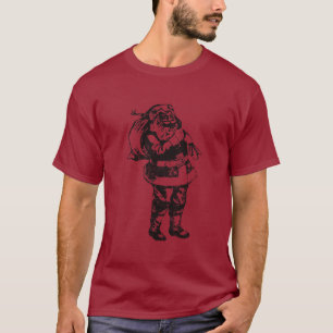 Weihnachtsmann im Vintage-Stil T-Shirt