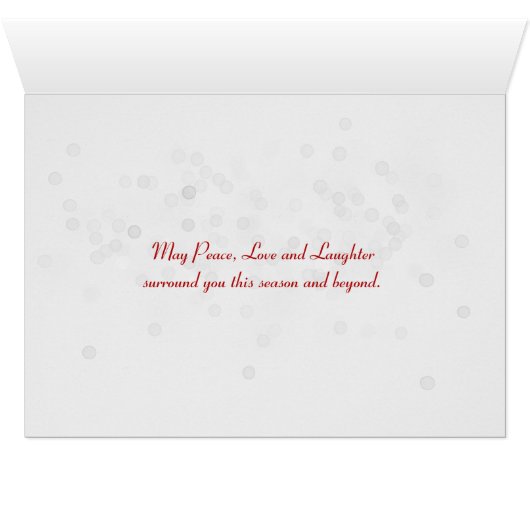 Weihnachtsmann im Winter mit Rädern (Innenansicht Horizontal (Unten))