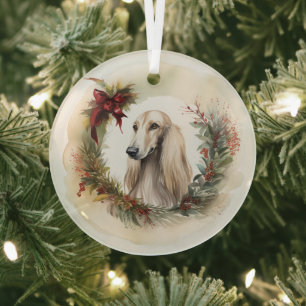 Weihnachtsmann in Afghanistan Ornament Aus Glas