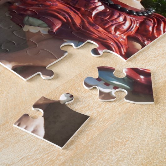 Weihnachtsmann in Hawaii Puzzle (Seite)