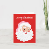Weihnachtsmann in Pink Hat Weihnachten (Vorderseite)