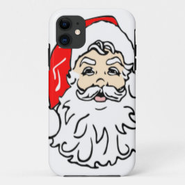 Weihnachtsmann in Red Hat iPhone 11 Hülle