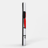 Weihnachtsmann in Red Hat Case-Mate iPhone Hülle (Hinten/Rechts)