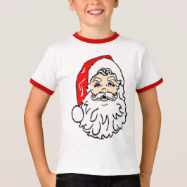 Weihnachtsmann in Red Hat T-Shirt