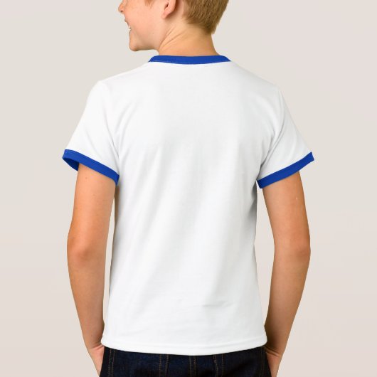 Weihnachtsmann in Red Hat T-Shirt (Rückseite)