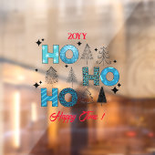 Weihnachtsmann individualisieren fensteraufkleber (Blatt 2)