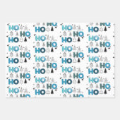 Weihnachtsmann individualisieren geschenkpapier set (Vorderseite)