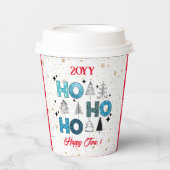 Weihnachtsmann individualisieren pappbecher (Vorderseite)