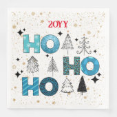 Weihnachtsmann individualisieren serviette (Vorderseite)