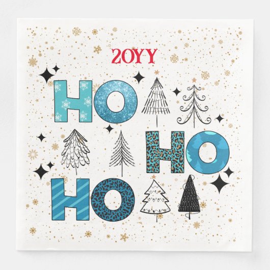 Weihnachtsmann individualisieren serviette (Vorderseite)