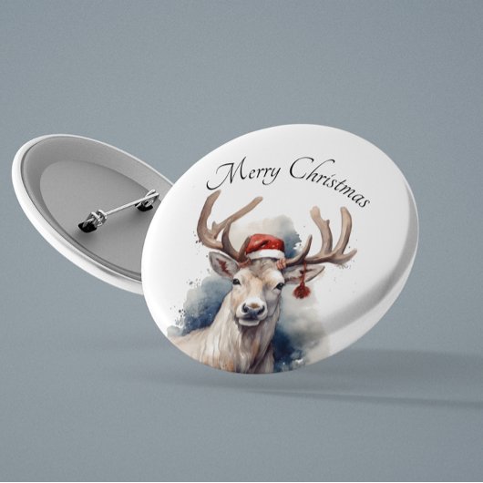 Weihnachtsmann, individuell anpassbar button