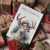 Weihnachtsmann, individuell anpassbar feiertagskarte