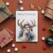 Weihnachtsmann, individuell anpassbar feiertagskarte