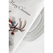 Weihnachtsmann, individuell anpassbar geschirrtuch
