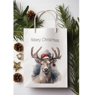 Weihnachtsmann, individuell anpassbar mittlere geschenktüte