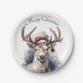 Weihnachtsmann, individuell anpassbar pappteller