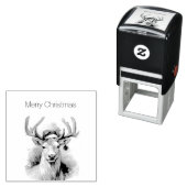 Weihnachtsmann, individuell anpassbar permastempel (Beispiel)